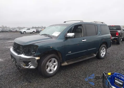 2006 Nissan Armada Se z USA, uszkodzony, nr VIN 5N1AA08B96N726809